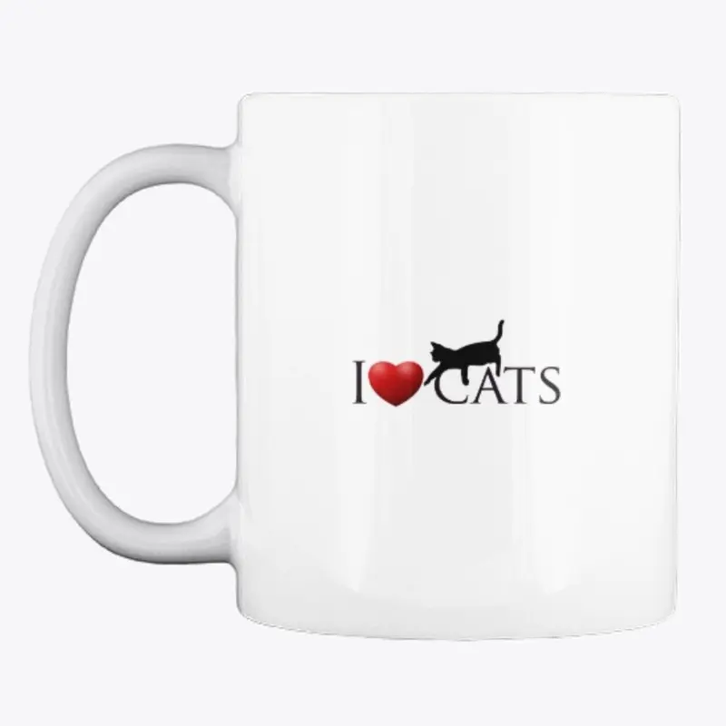 I love cats.